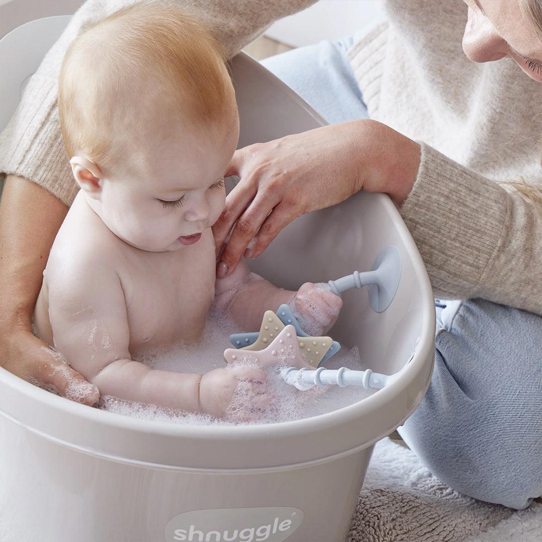 Shnuggle Stick N Play Star Toy - Neutral - Image 3