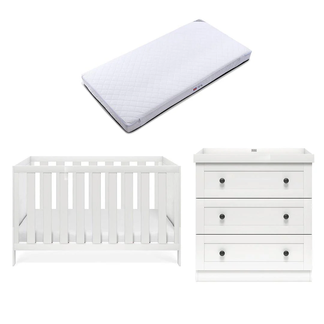 Silver Cross Bromley 2 Piece Room Set - White - Image 22