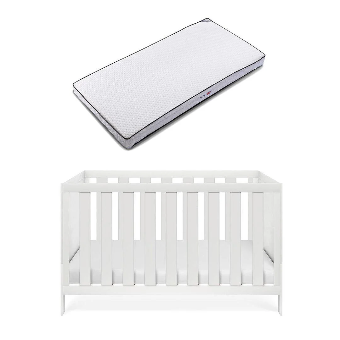 Silver Cross Bromley Cot Bed - White - Image 13