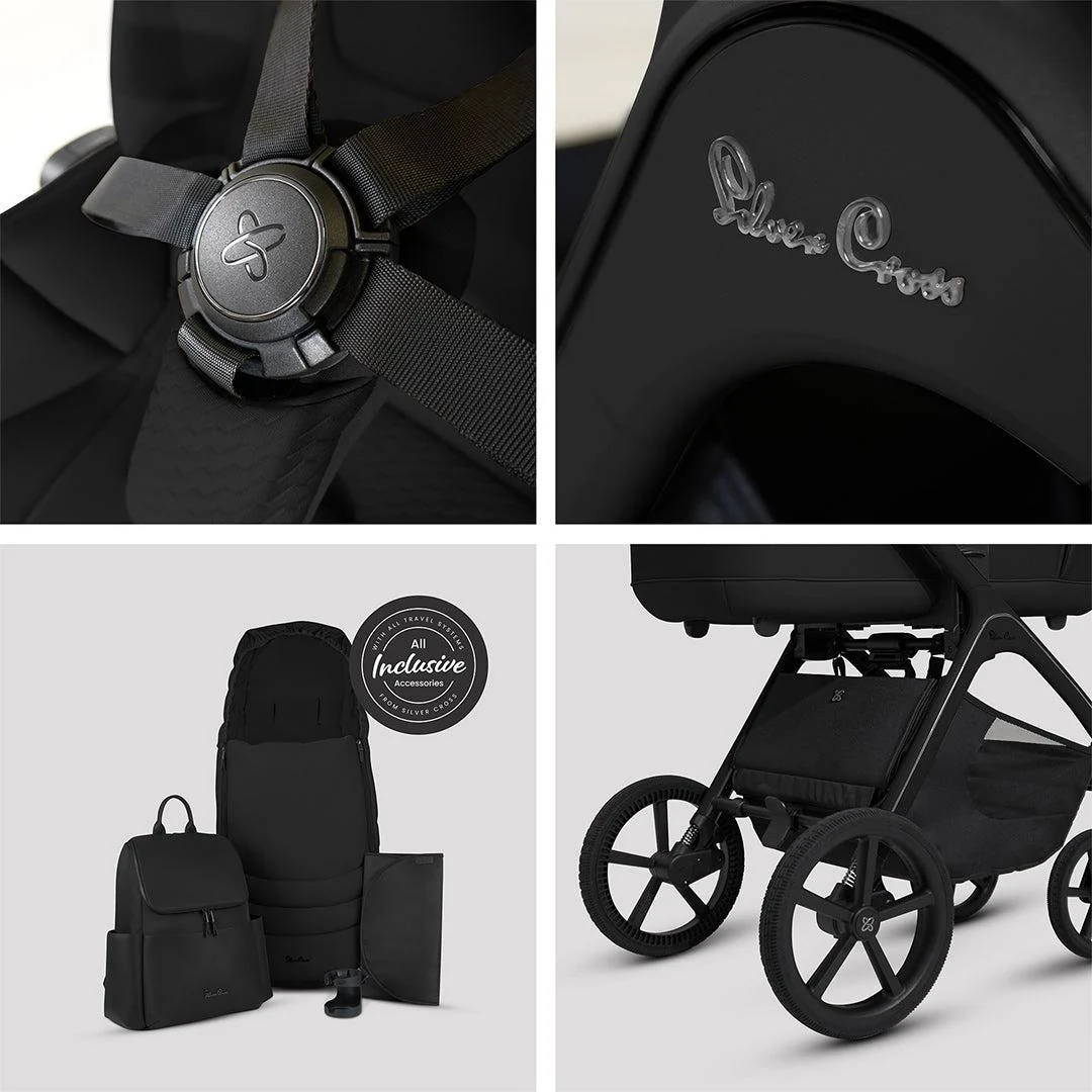 Silver Cross Cove Pushchair Accessory Bundle - Onyx - Image 6