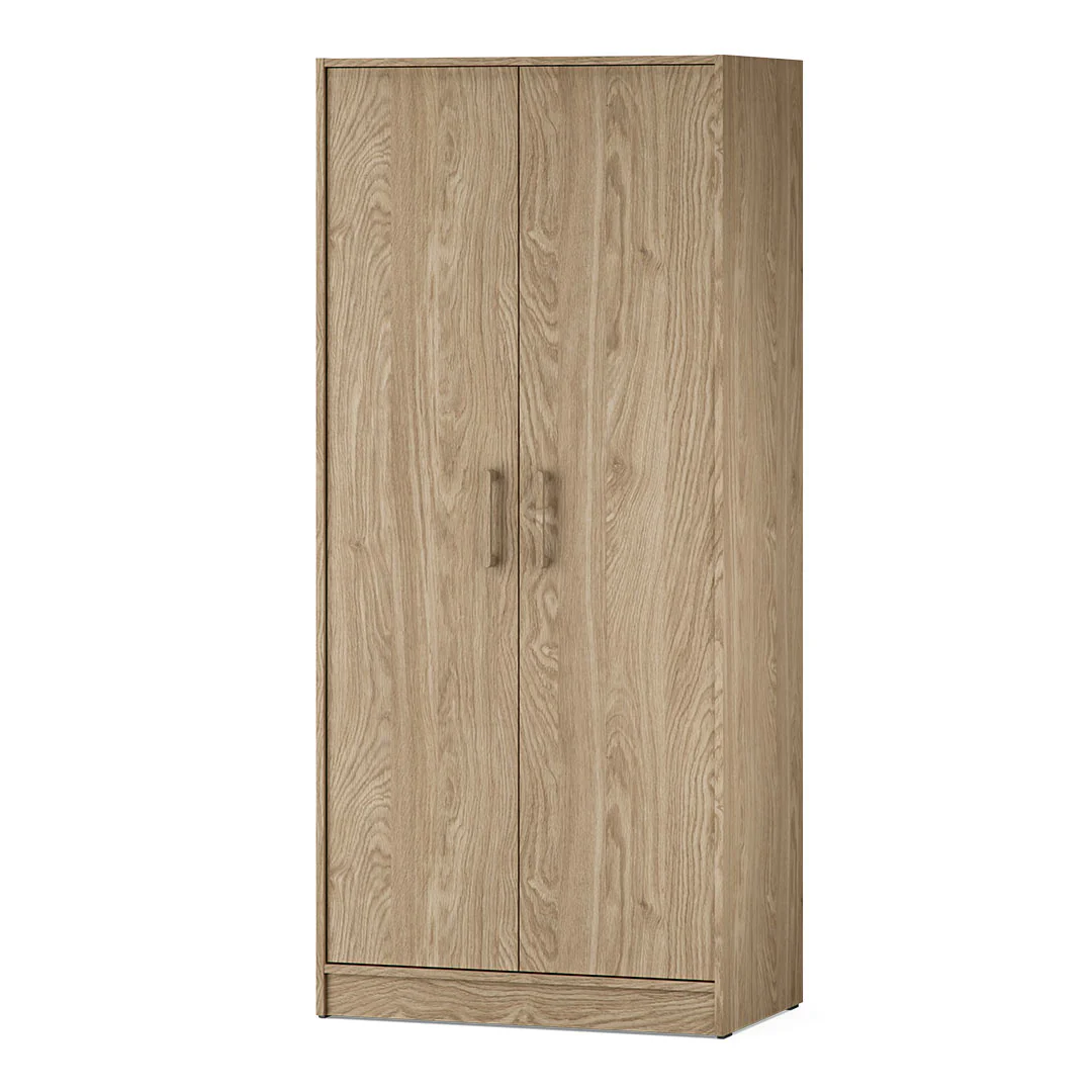 Silver Cross Geneva Wardrobe - Oak - Image 3