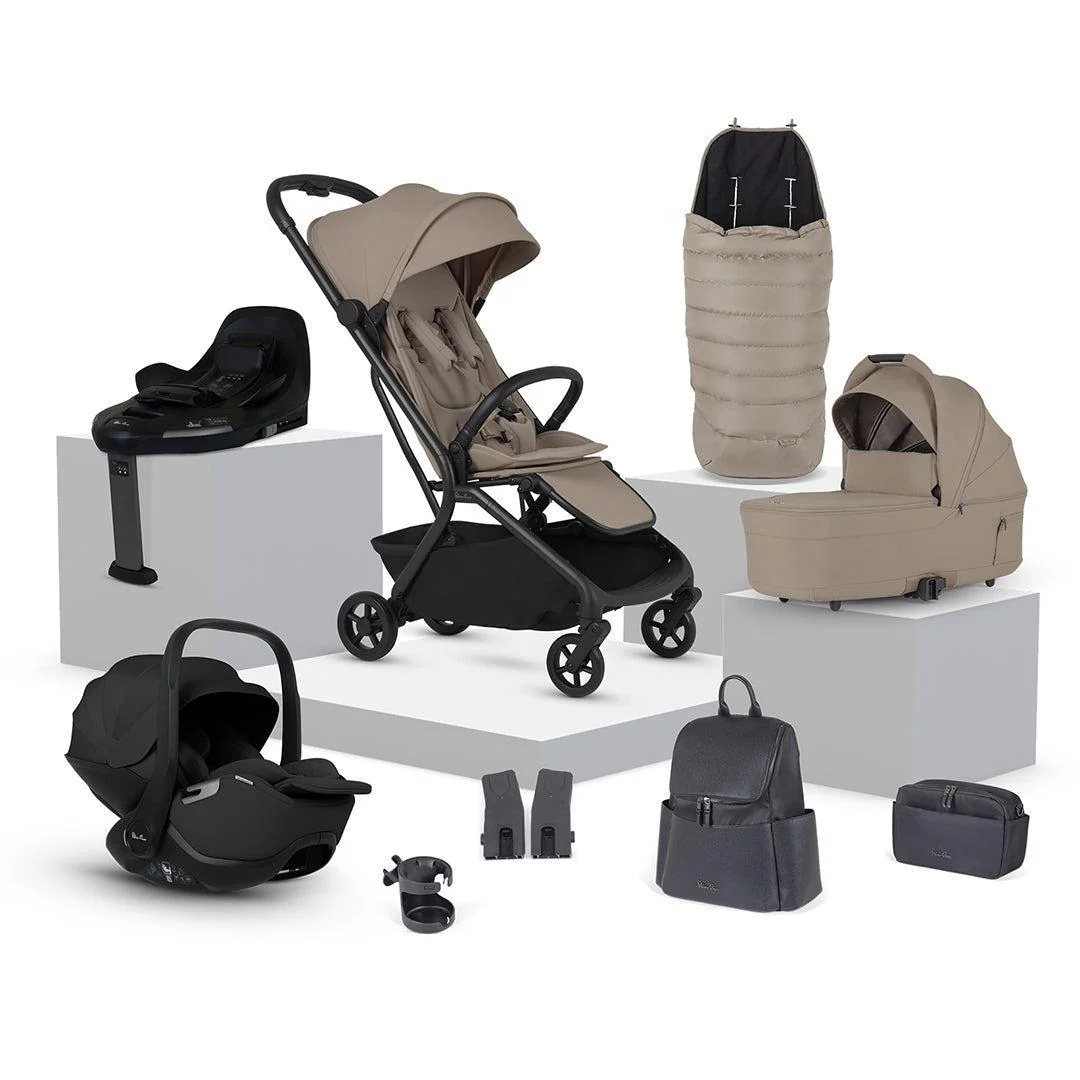 Silver Cross Nia Glide Travel System with Accessories