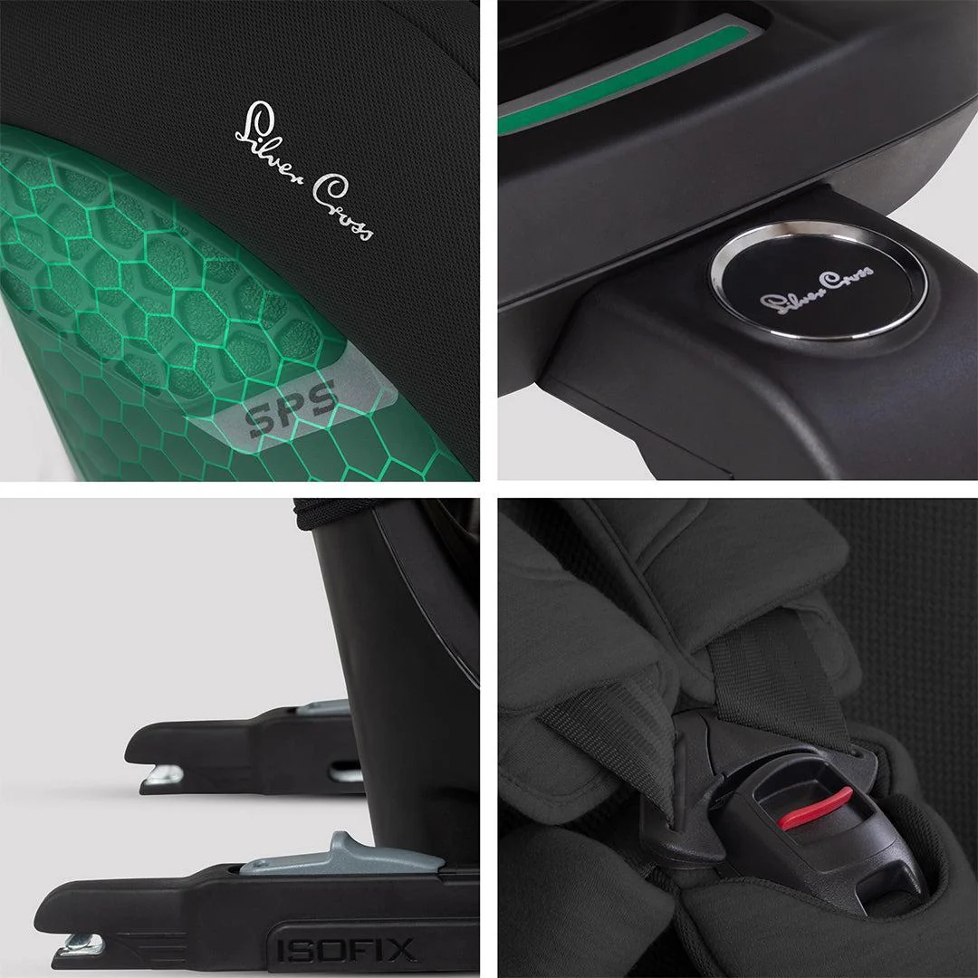 Silver Cross Motion 3 All-size Car Seat - Iconic Black - Image 6
