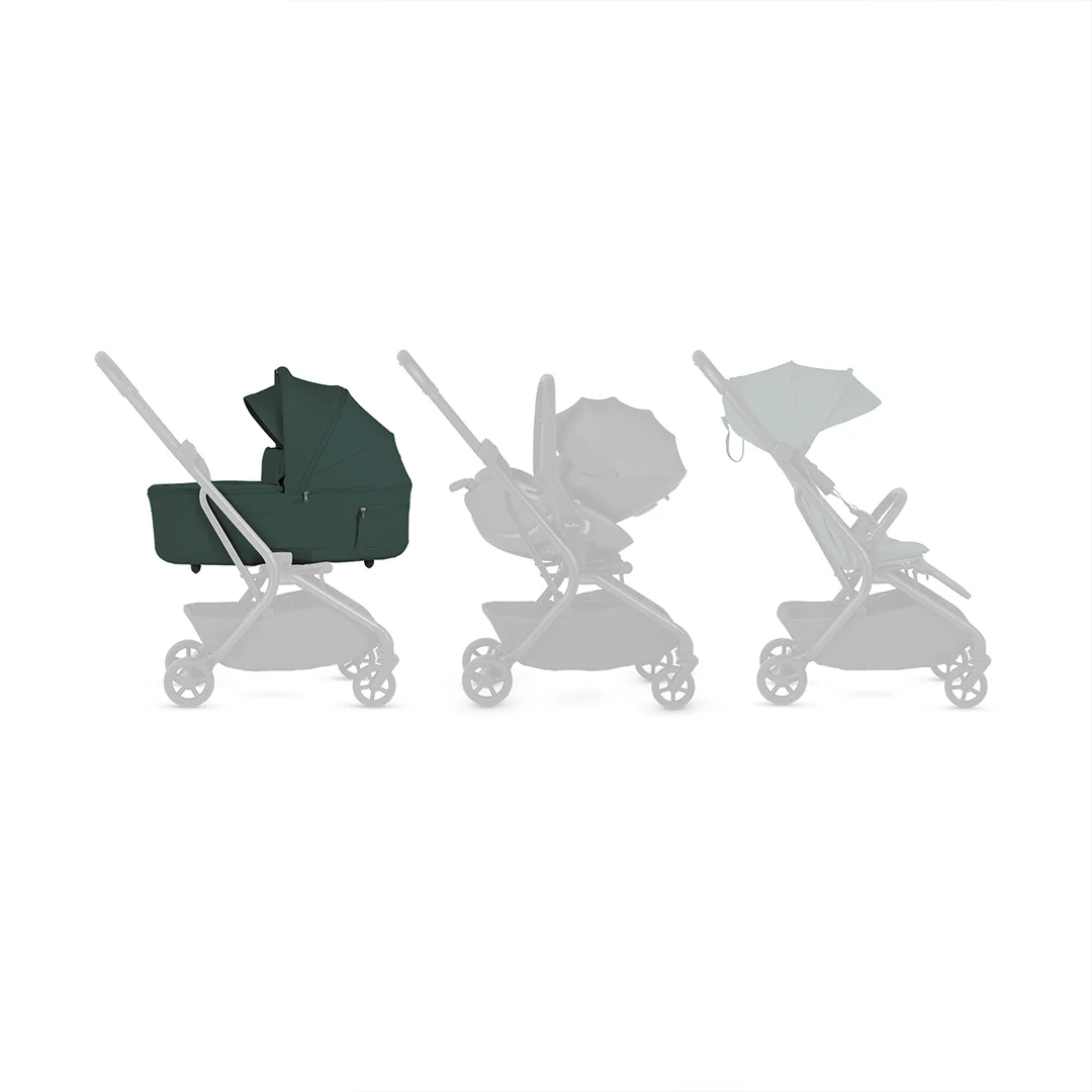 Silver Cross Nia Carrycot - Conifer - Image 9