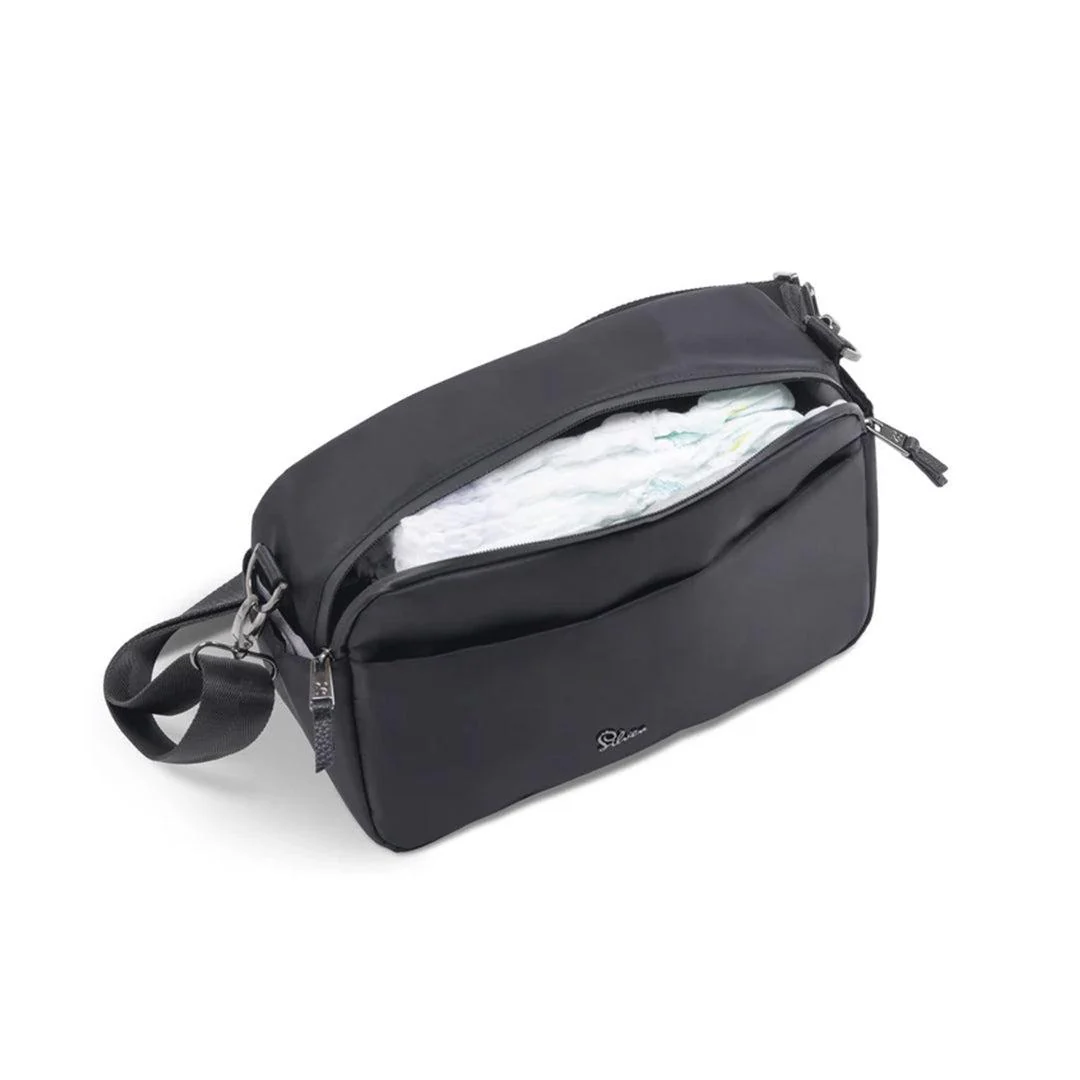 Silver Cross Nia Organiser Bag - Black - Image 3