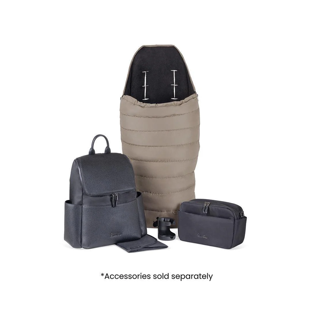 Silver Cross Nia Stroller & Carrycot - Champagne - Image 22
