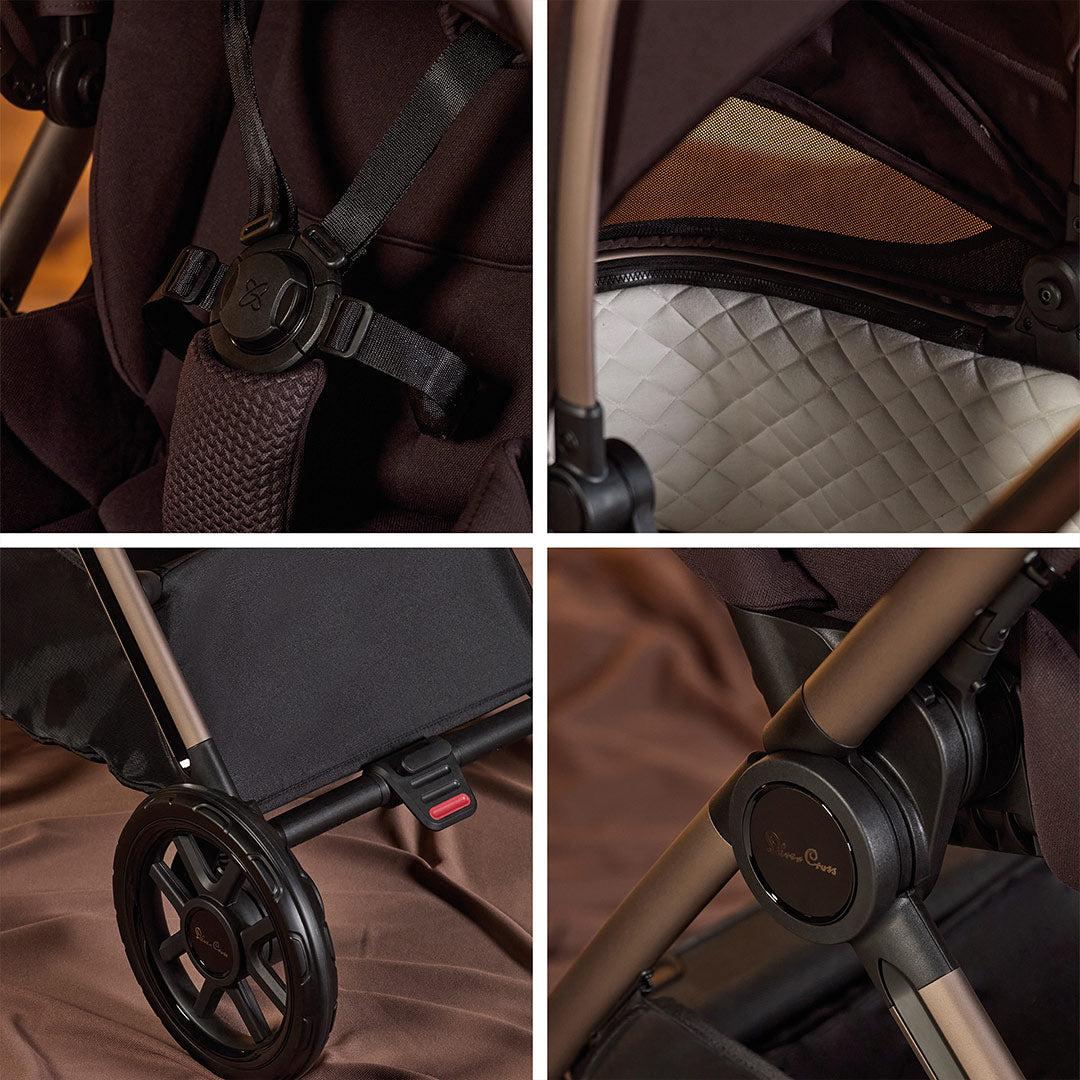 Silver Cross Reef 2 SPECIAL EDITION Pushchair - Ganache - Image 4