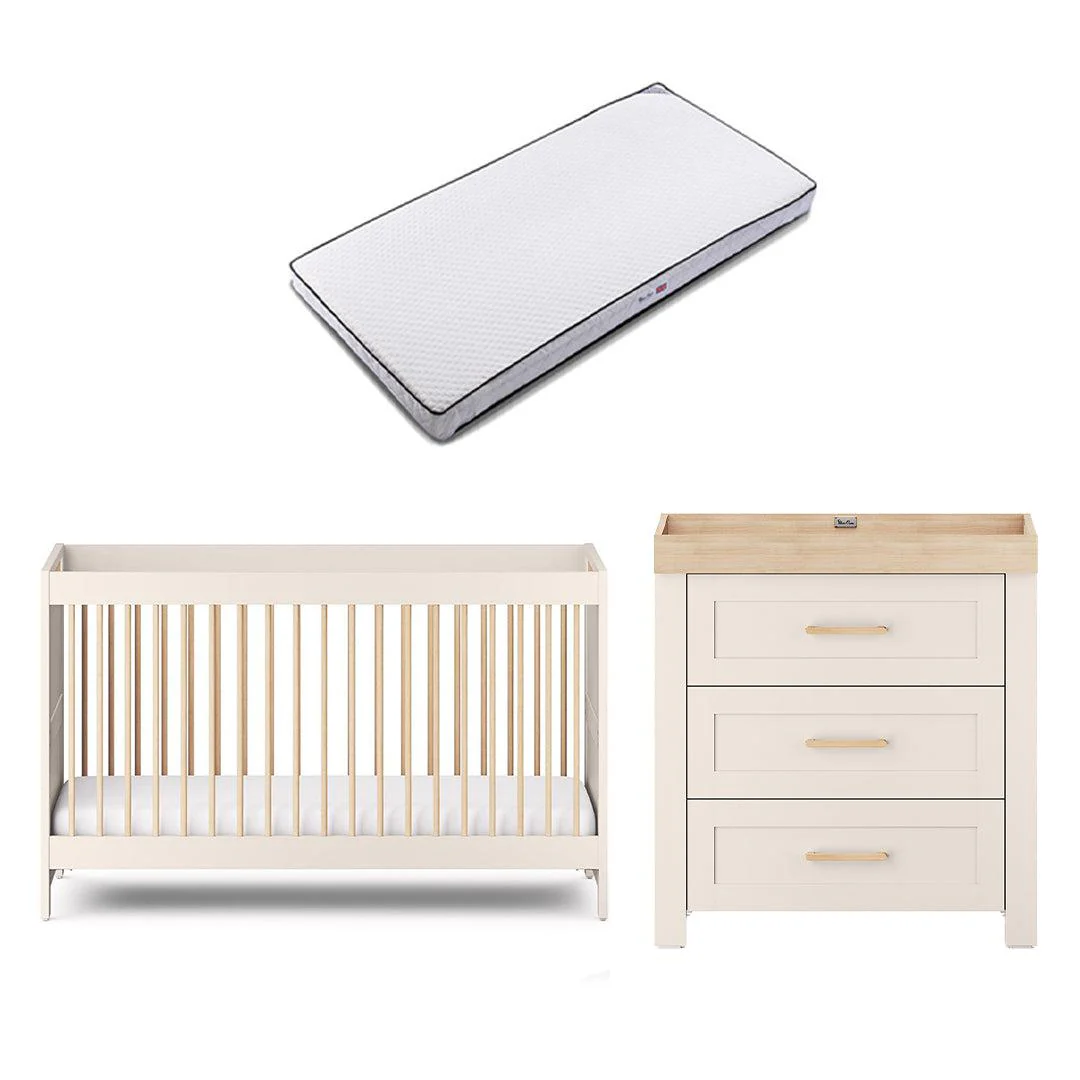 Silver Cross Seville 2 Piece Room Set - Cashmere Oak - Image 16