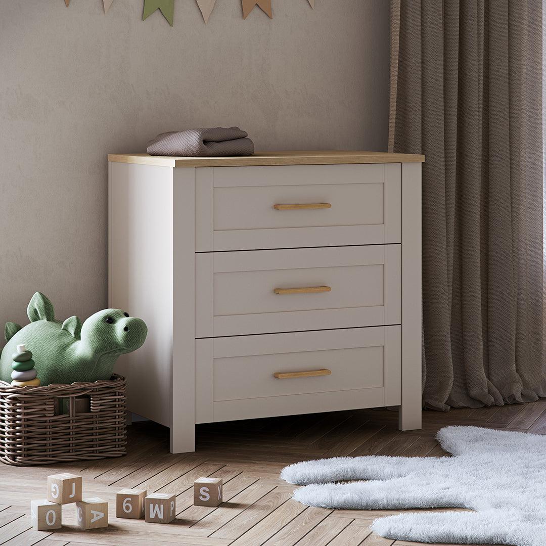 Silver Cross Seville Dresser - Cashmere Oak - Image 3