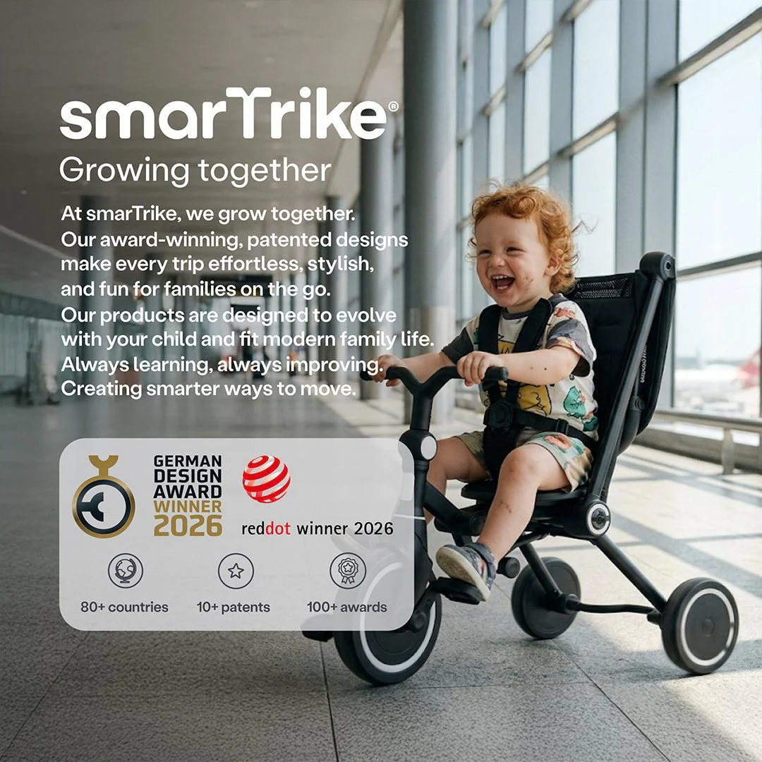 smarTrike Wonder Max Trike - Jet Black - Image 10