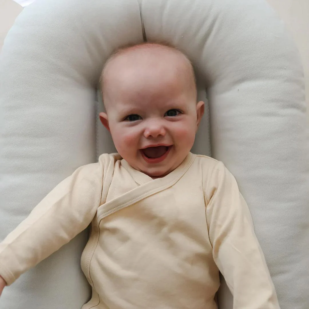 Snuggle Me Organic Infant Lounger - Sage - Image 2