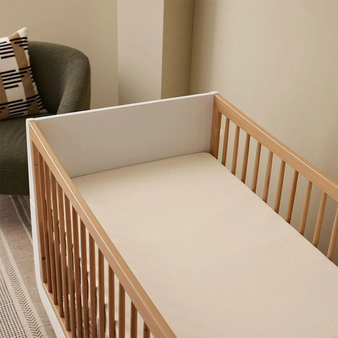 Snuz Twin Pack Cot Bed Sheets - Cashmere - Image 3