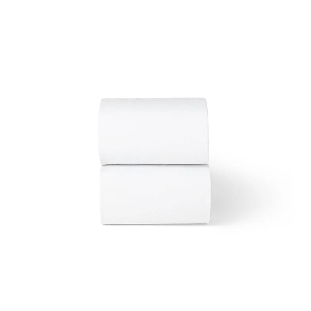 Snuz Twin Pack Cot Bed Sheets - White
