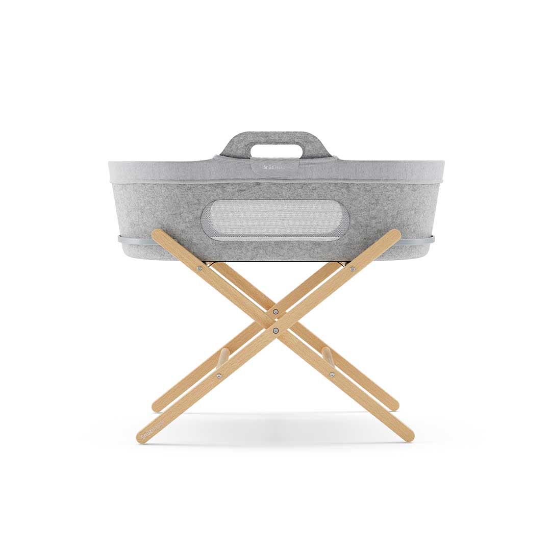 SnuzBaskit Moses Basket Liner - Dark Grey Marl - Image 2