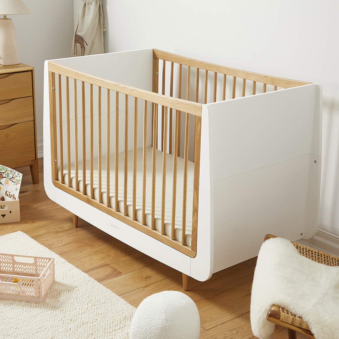 SnuzKot 3 Piece Nursery Furniture Set - The Natural Edit - Oak - Image 4