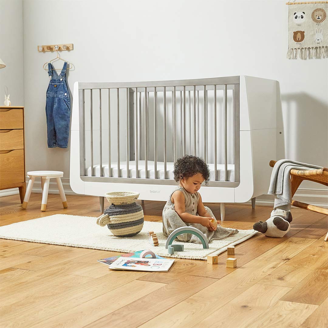 SnuzKot 3 Piece Nursery Furniture Set - The Natural Edit - Silver Birch - Image 2