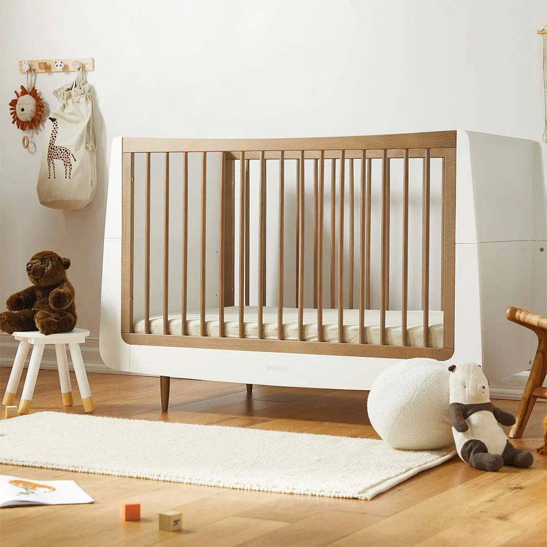 SnuzKot Cot Bed - The Natural Edit - Walnut - Image 5