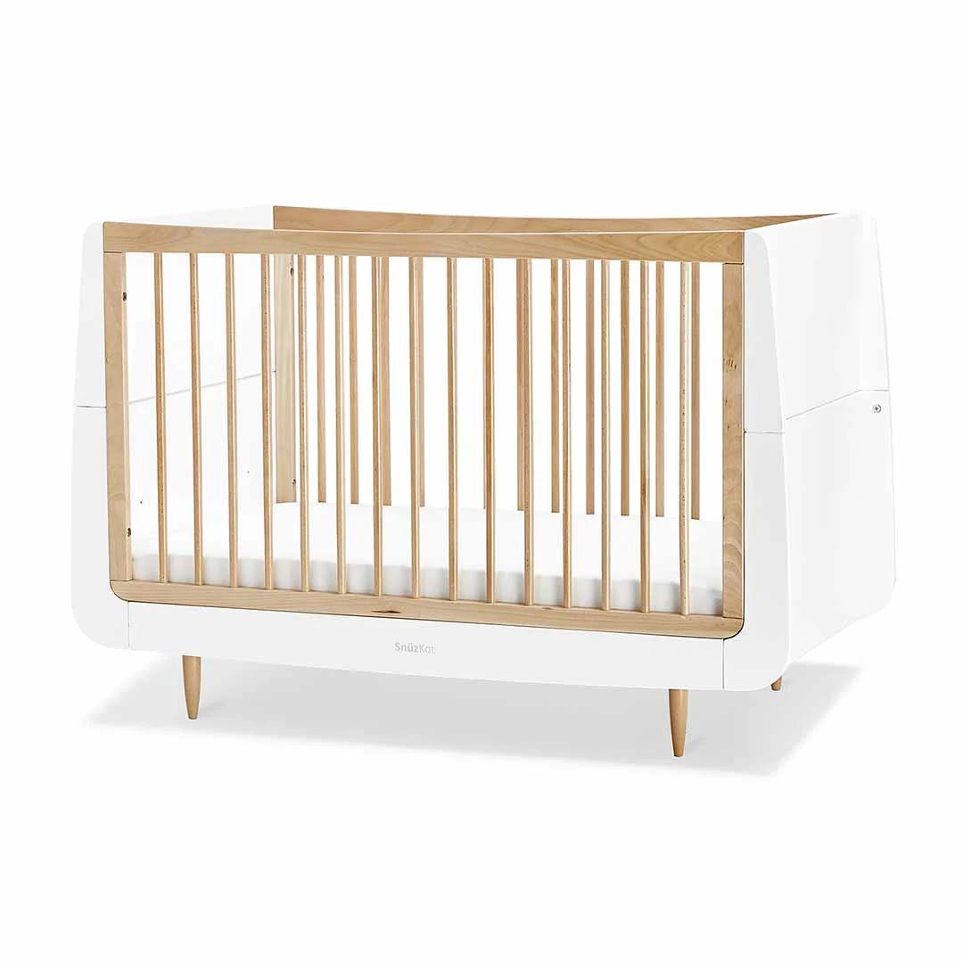 SnuzKot Skandi 2 Piece Nursery Furniture Set - Natural - Image 3