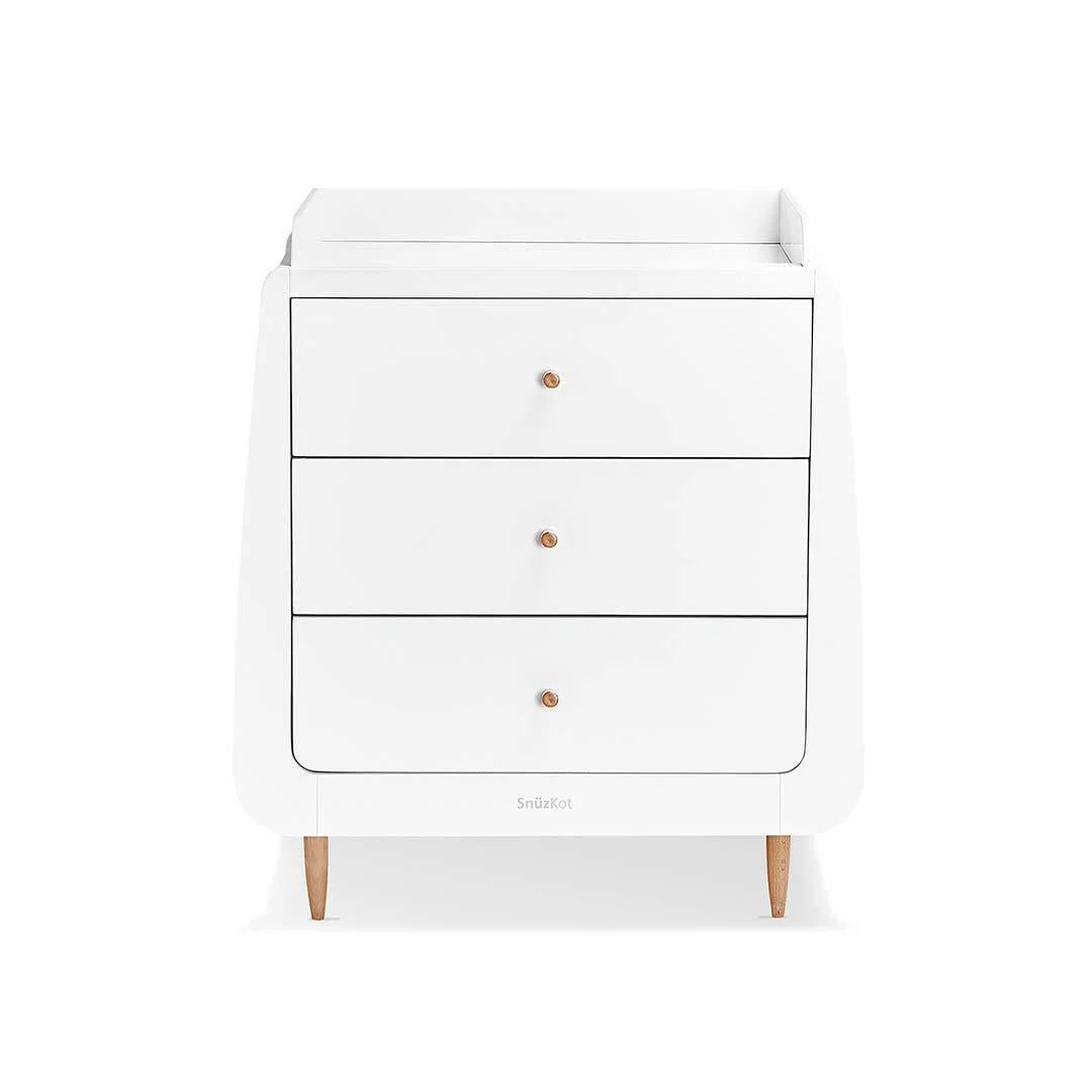 SnuzKot Skandi 2 Piece Nursery Furniture Set - Natural - Image 6