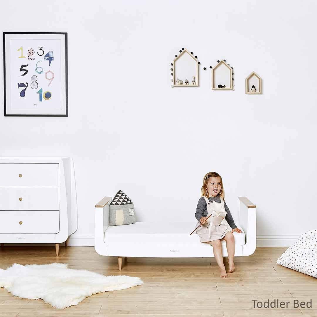 SnuzKot Skandi 2 Piece Nursery Furniture Set - Natural - Image 9