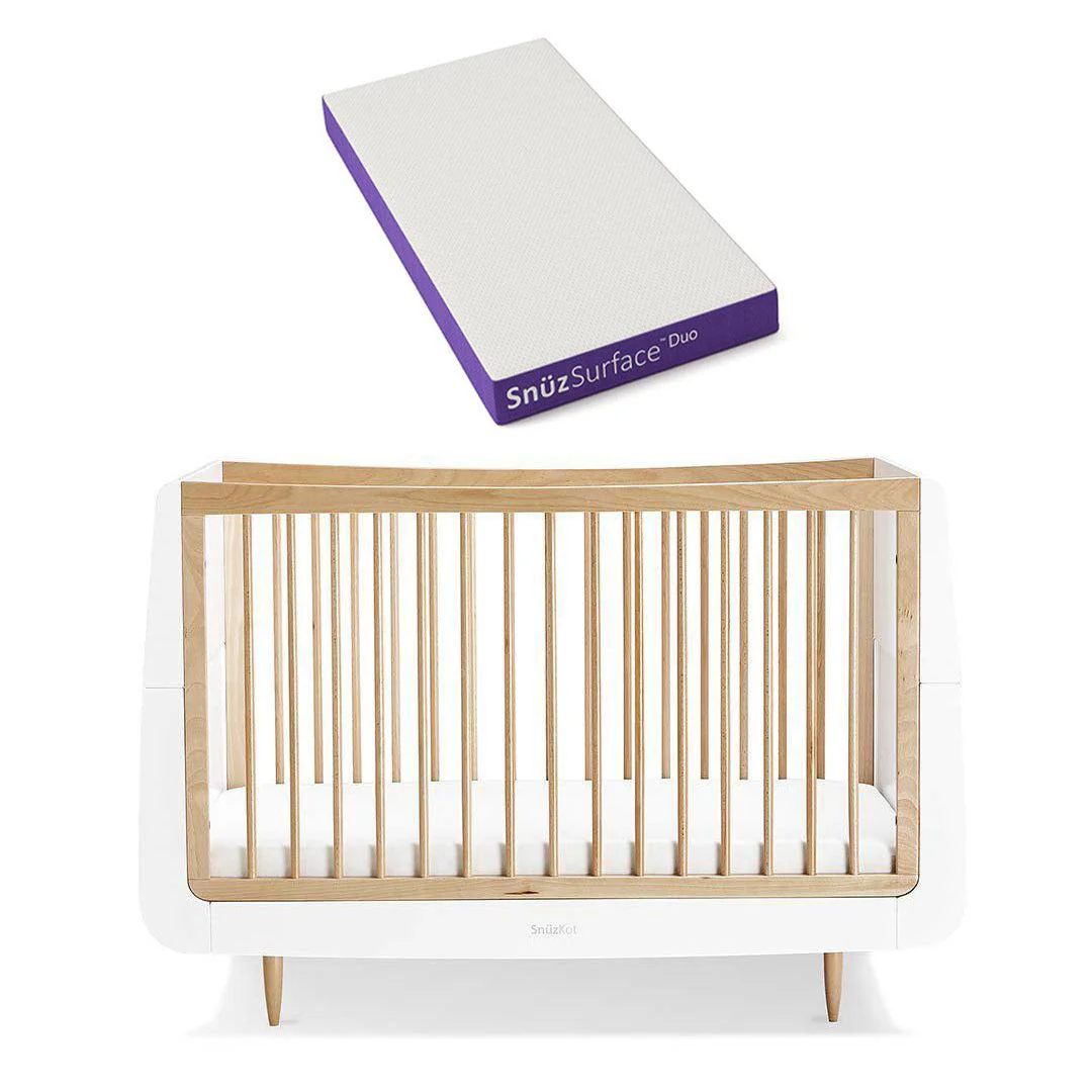SnuzKot Skandi Cot Bed - Natural - Image 9