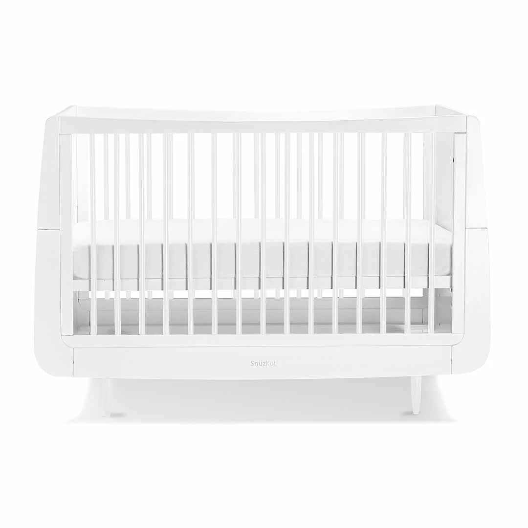 SnuzKot Skandi Cot Bed - White - Image 4