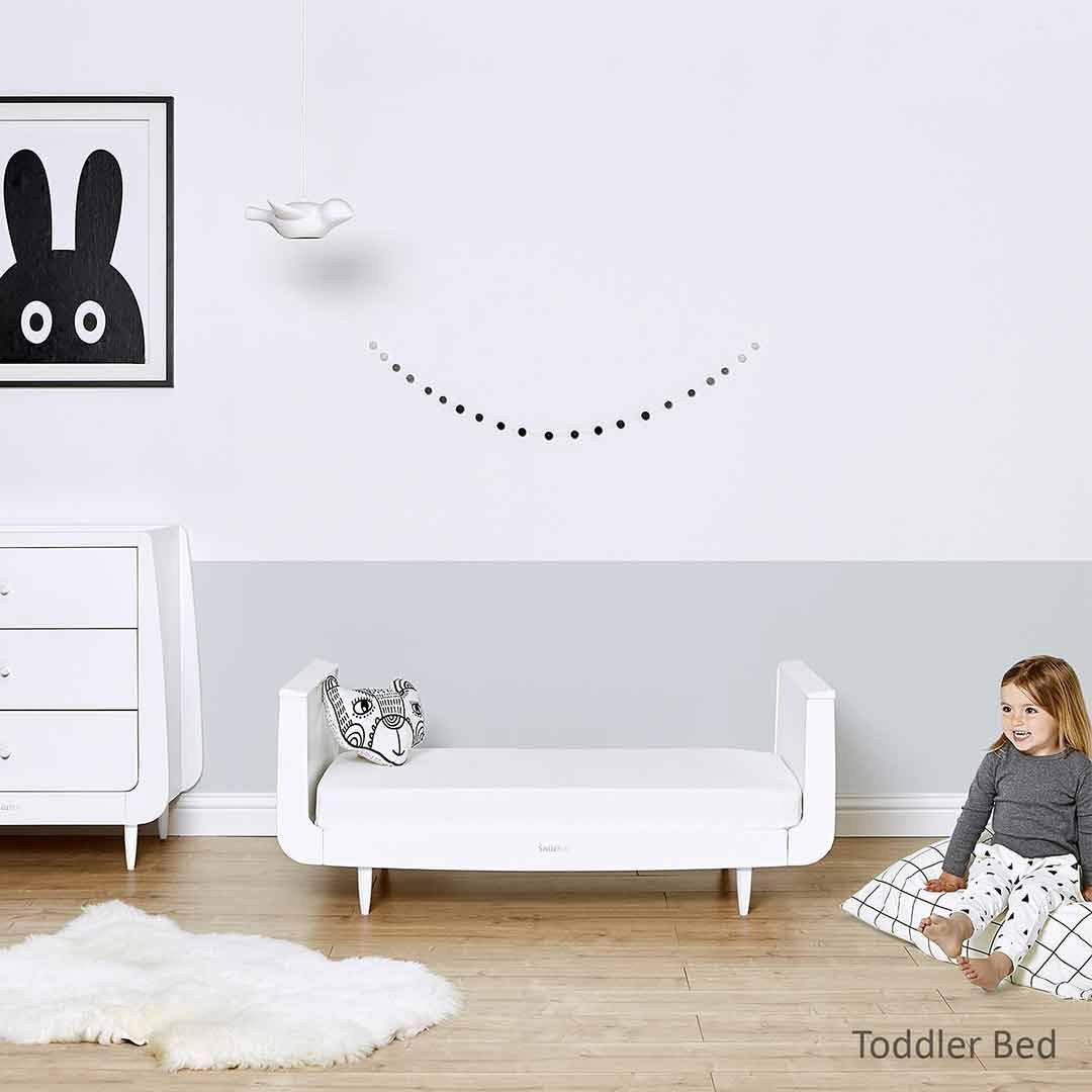 SnuzKot Skandi Cot Bed - White - Image 8