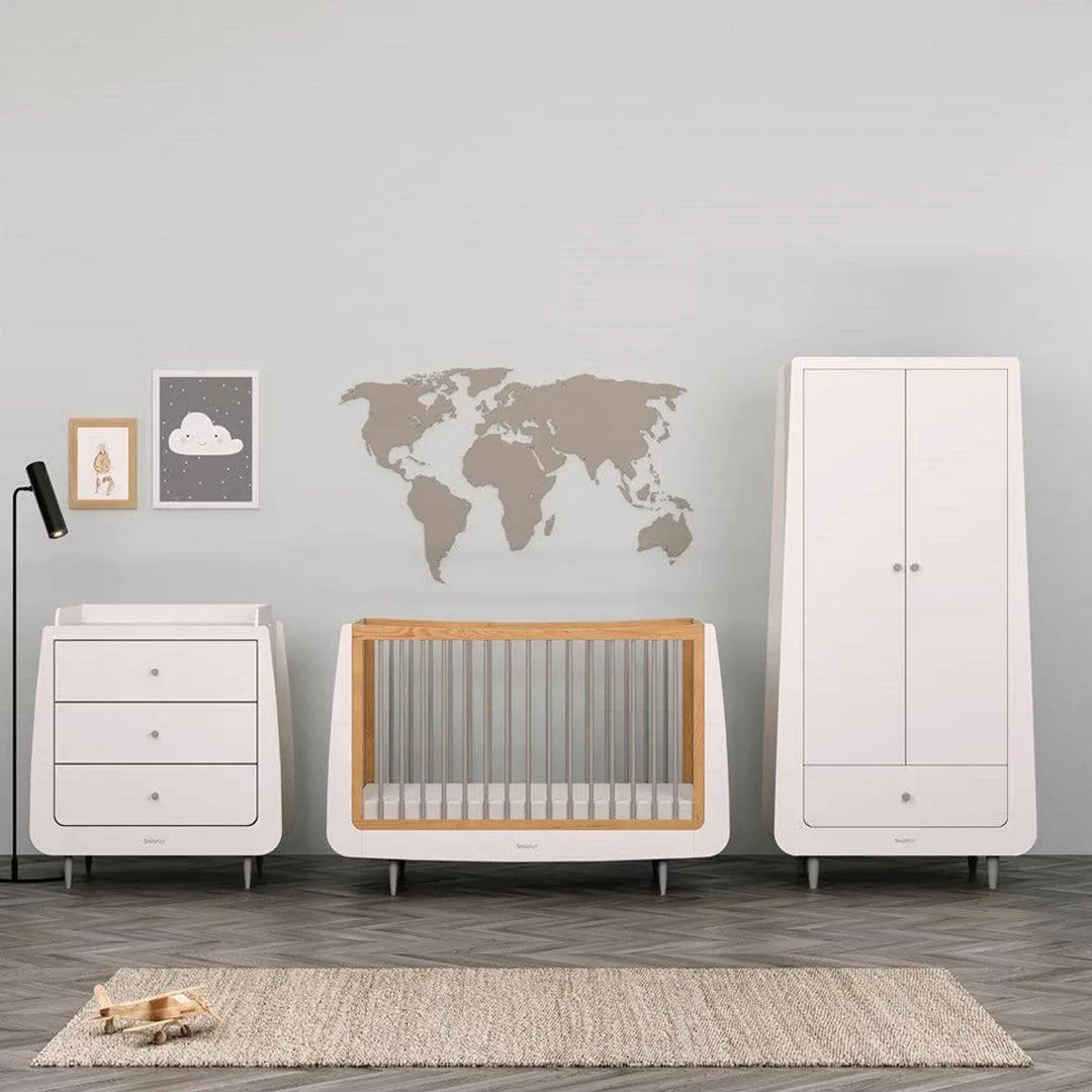 SnuzKot Skandi Wardrobe - Grey - Image 3