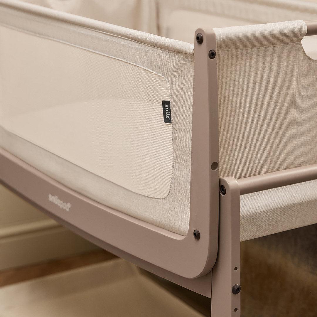 SnuzPod 5 Bedside Crib - Mocha - Image 5