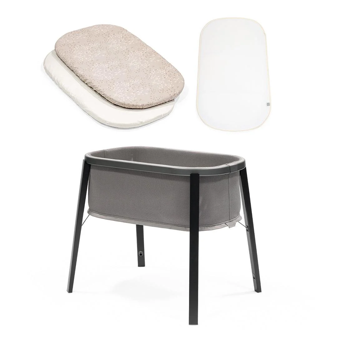 Stokke® Snoozi™ Bassinet - Graphite Grey - Image 12