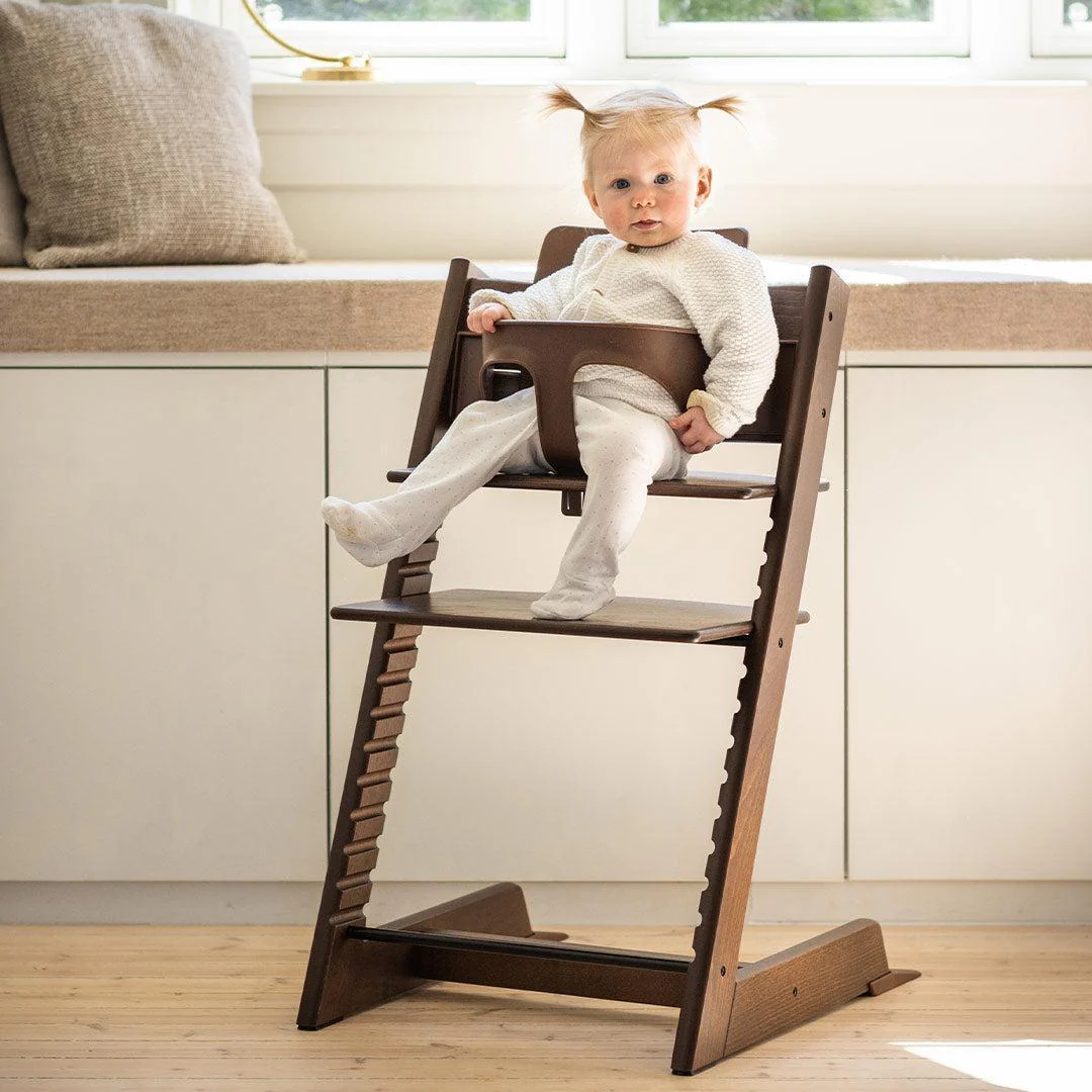 StokkeĀ® Tripp Trapp Highchair - Warm Brown - Image 2