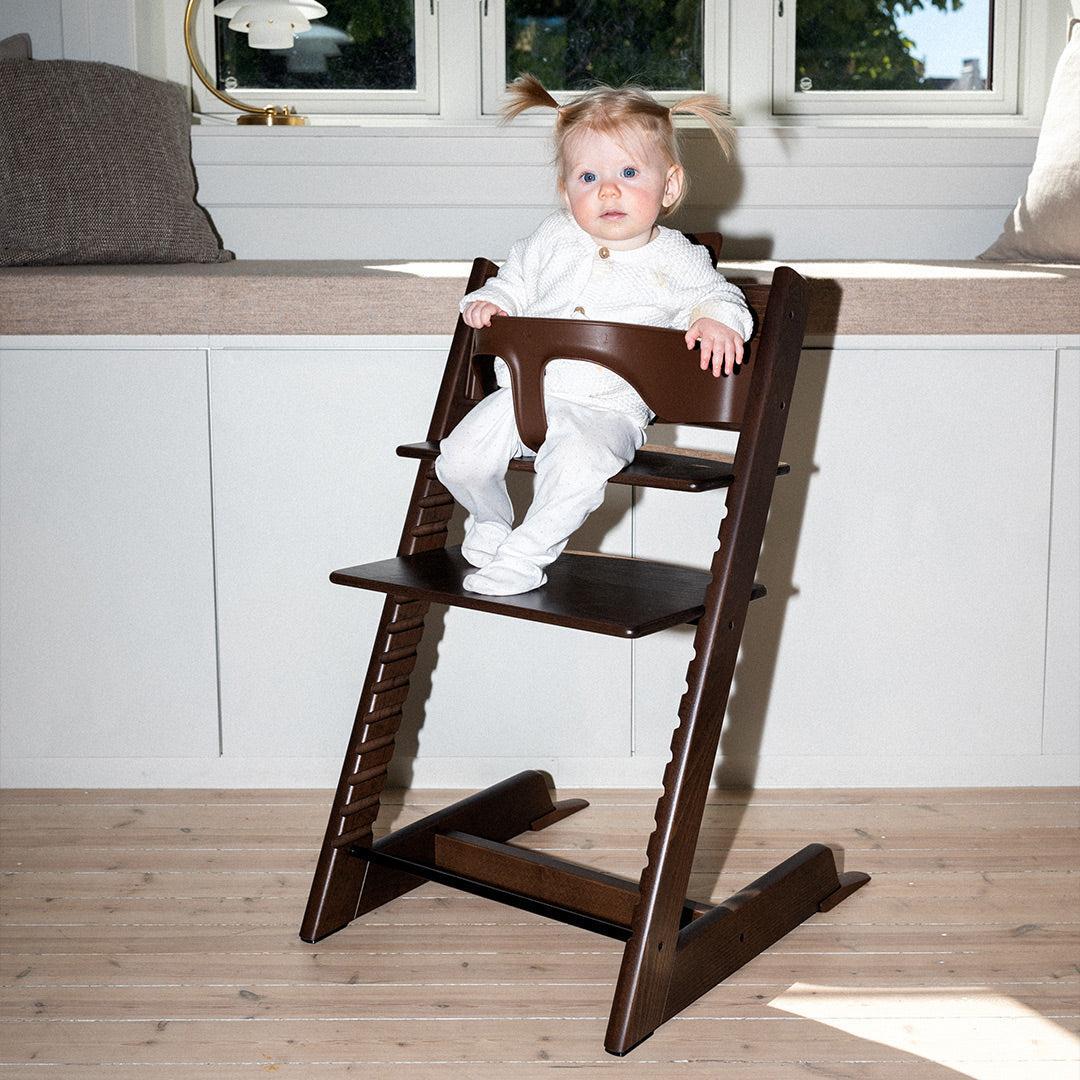 StokkeĀ® Tripp Trapp Highchair - Warm Brown - Image 3