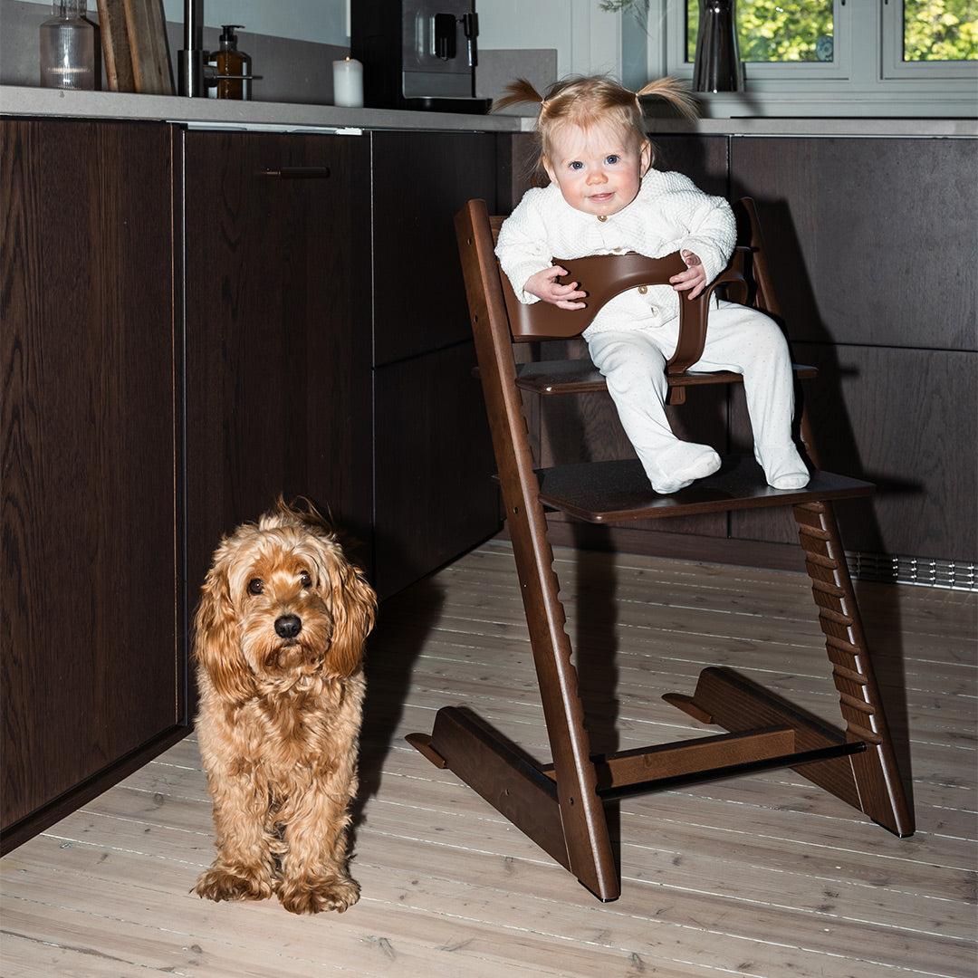StokkeĀ® Tripp Trapp Highchair - Warm Brown - Image 4