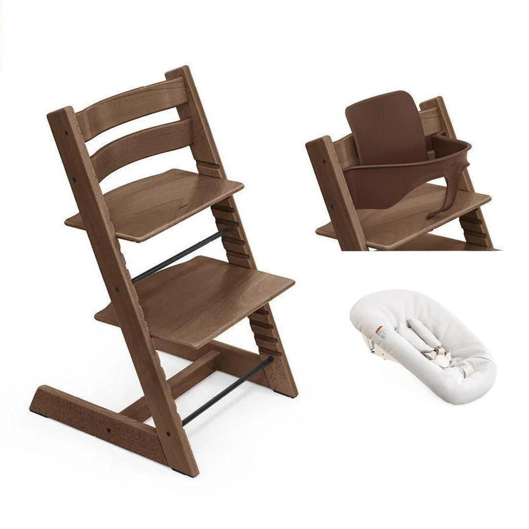 Stokke® Tripp Trapp Highchair Newborn + Baby Set Bundle - Image 13