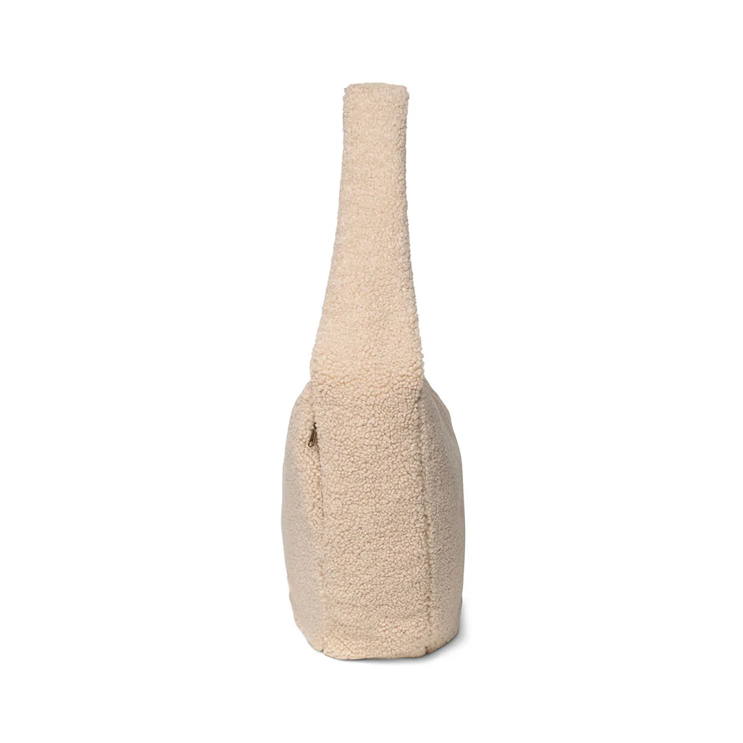 Studio Noos Ecru Teddy Cross Body Bag - Ecru - Image 6