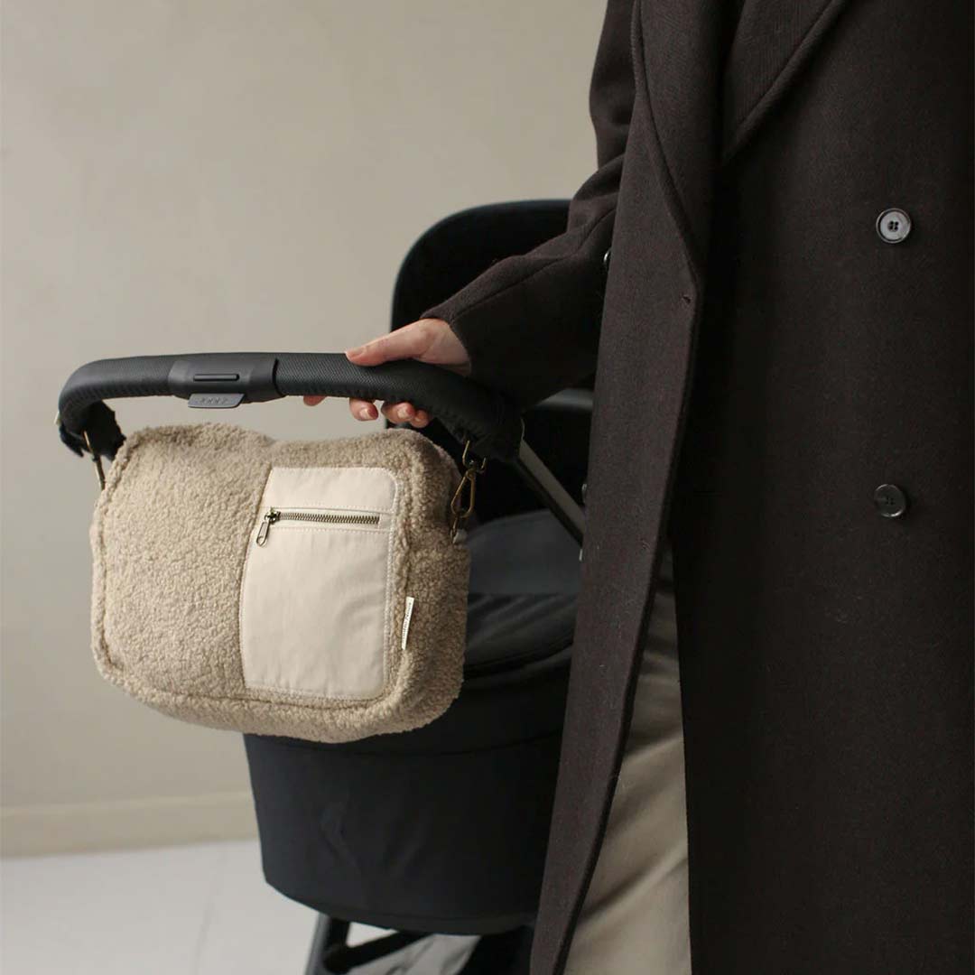 Studio Noos Ecru Teddy Stroller Organizer - Ecru - Image 2