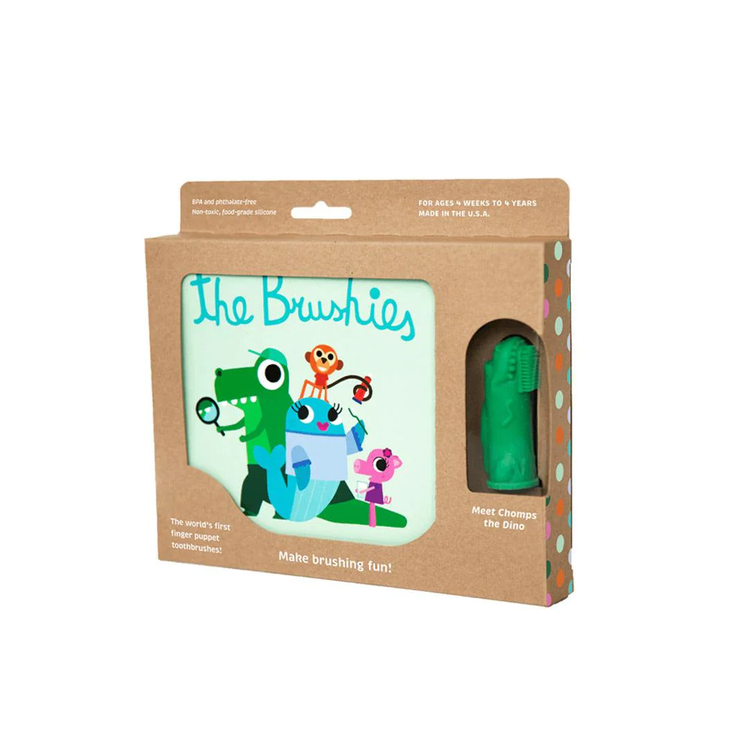 The Brushies - Brushie Toothbrush + Book Set - Chomps
