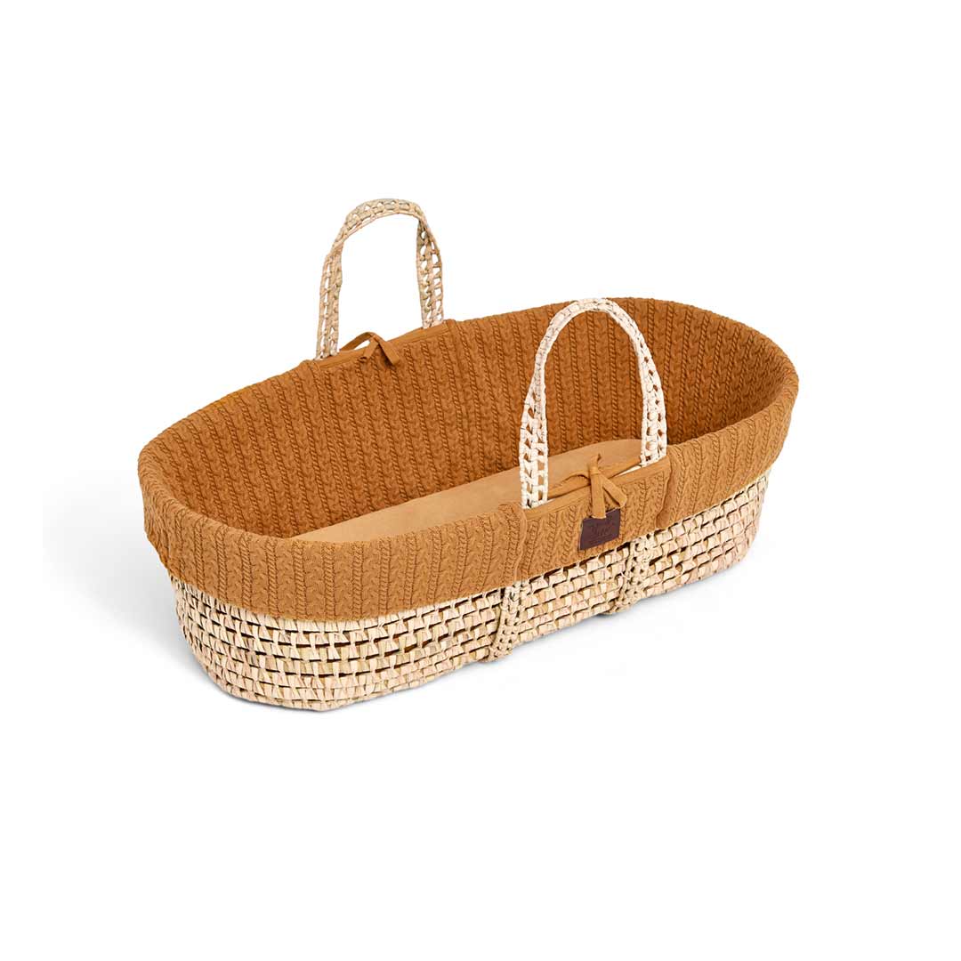 The Little Green Sheep Organic Knitted Moses Basket + Stand Bundle - Image 10
