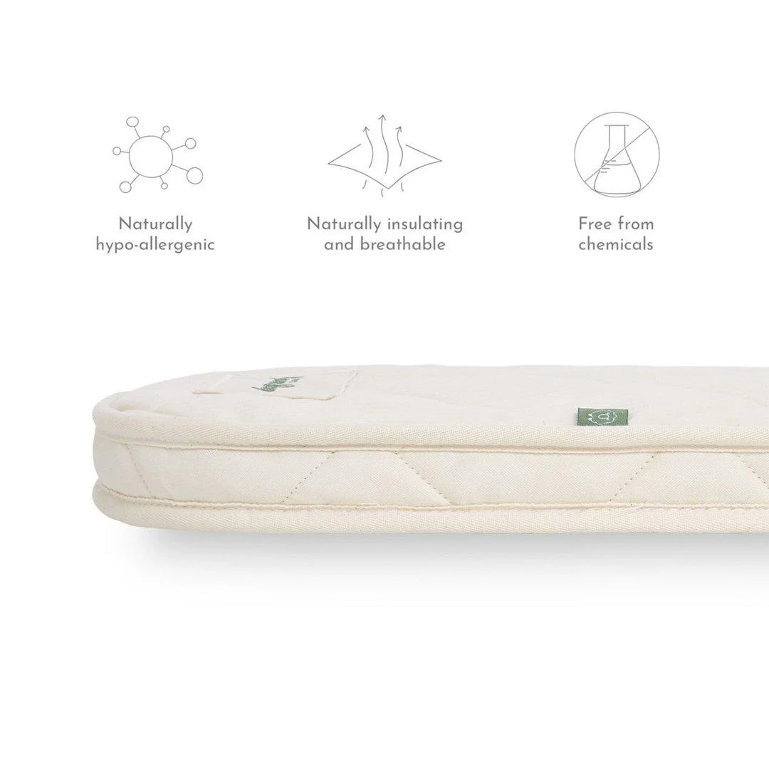 The Little Green Sheep Twist Natural Mattress - SnuzKot - Image 4