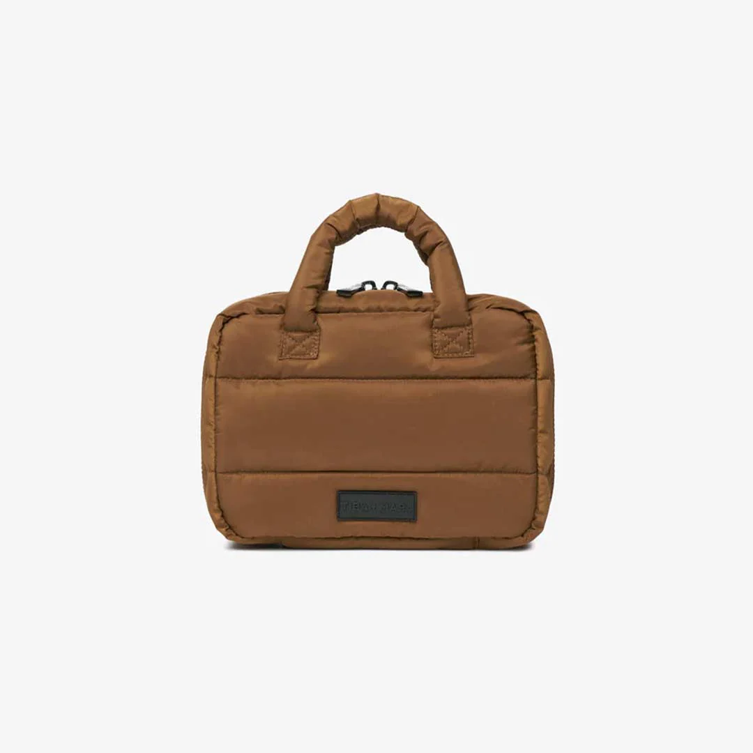 TIBA + MARL Mini Stroller Organiser Puffy Quilt - Coffee