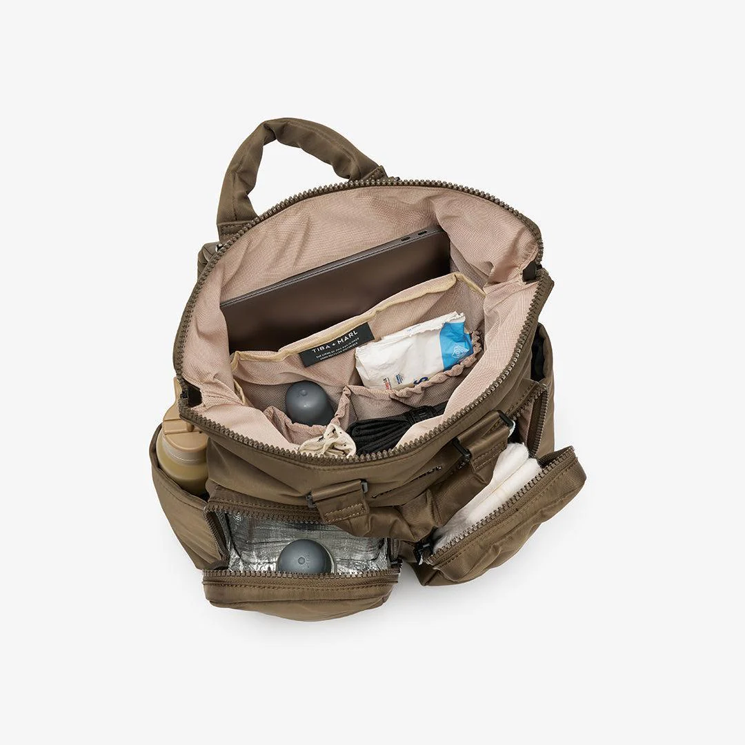 TIBA + MARL Ozzy Backpack - Chocolate - Image 7