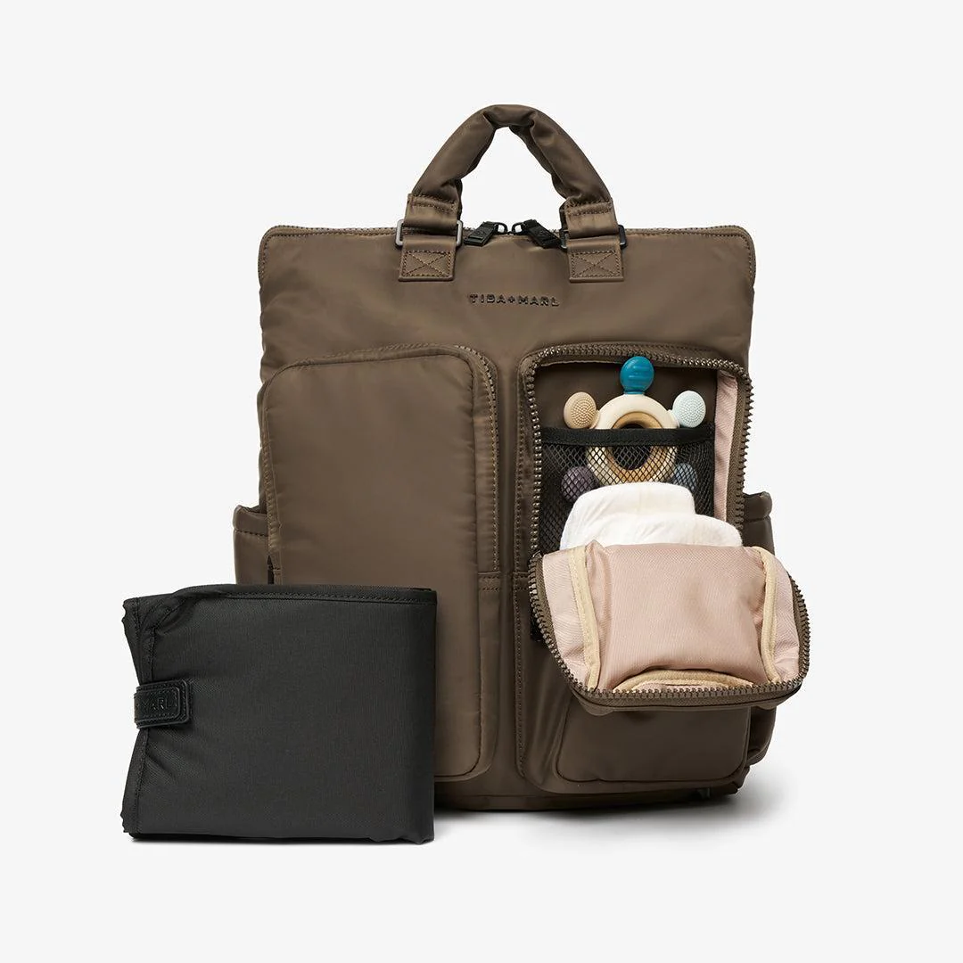 TIBA + MARL Ozzy Backpack - Chocolate - Image 9