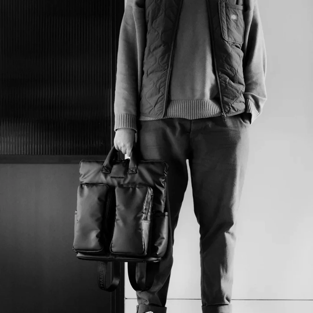 TIBA + MARL Ozzy Backpack - Matte Black - Image 3