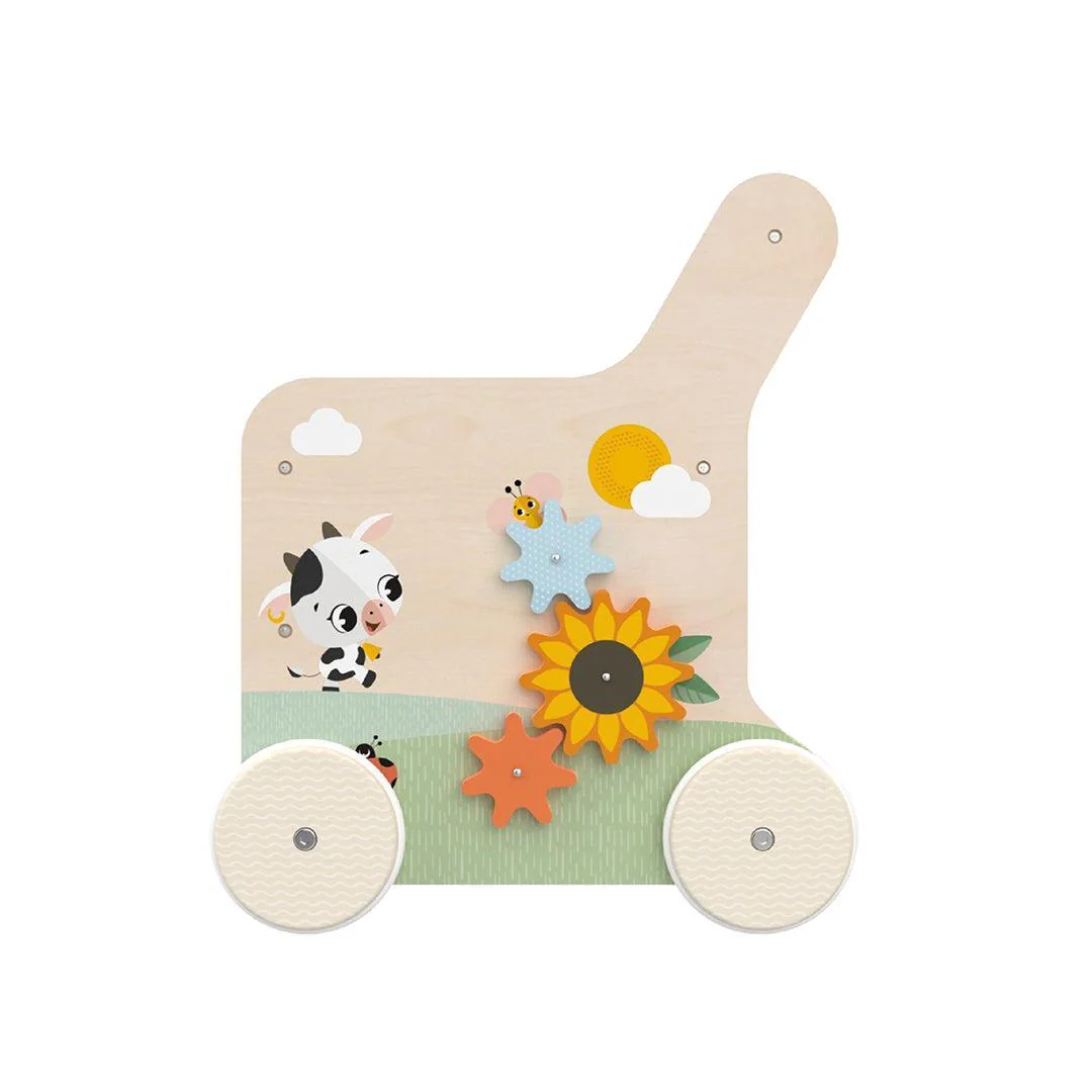Tiny Love Farmers Funday Push & Play Wooden Walk Behind - Image 9