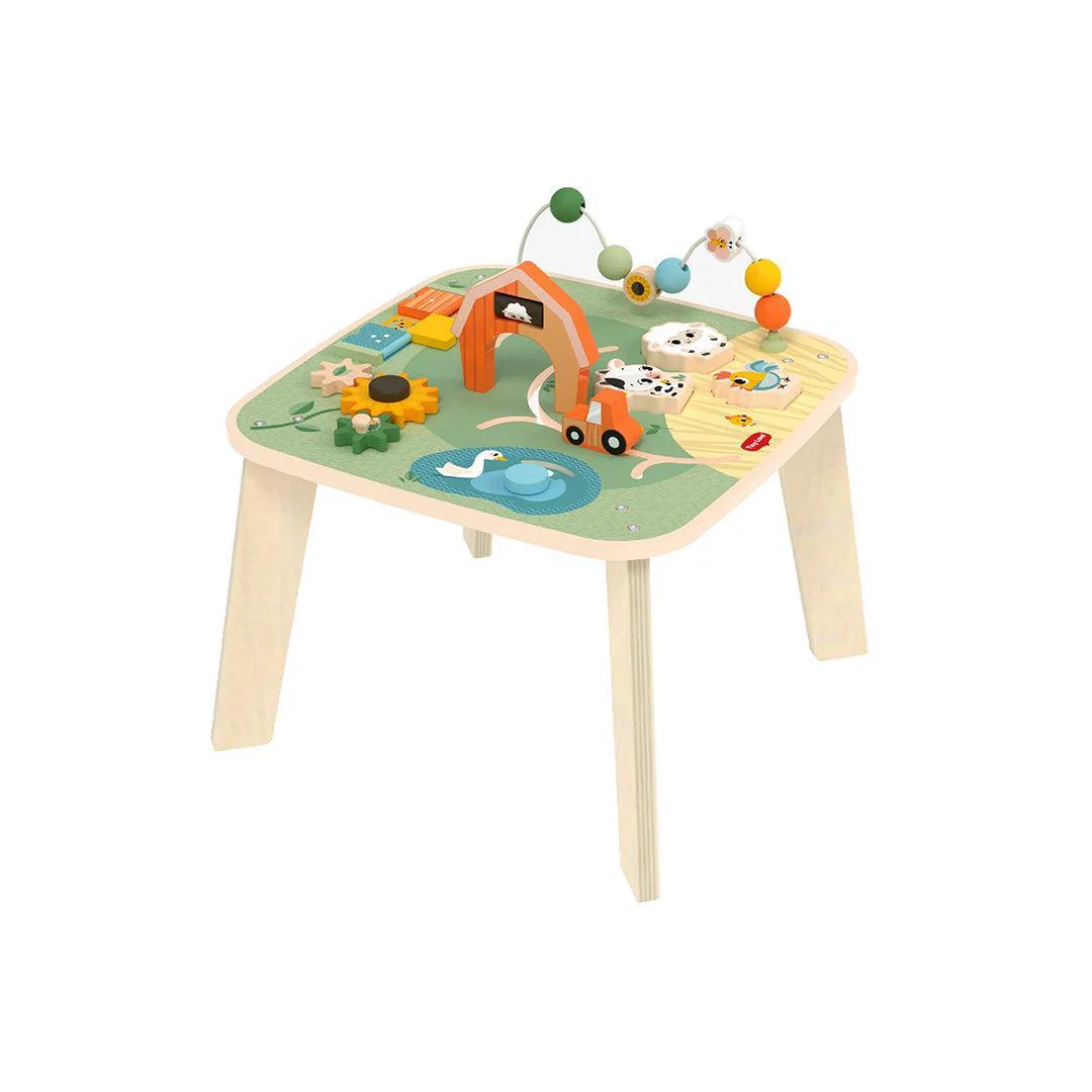 Tiny Love Farmers Funday Wooden Activity Table