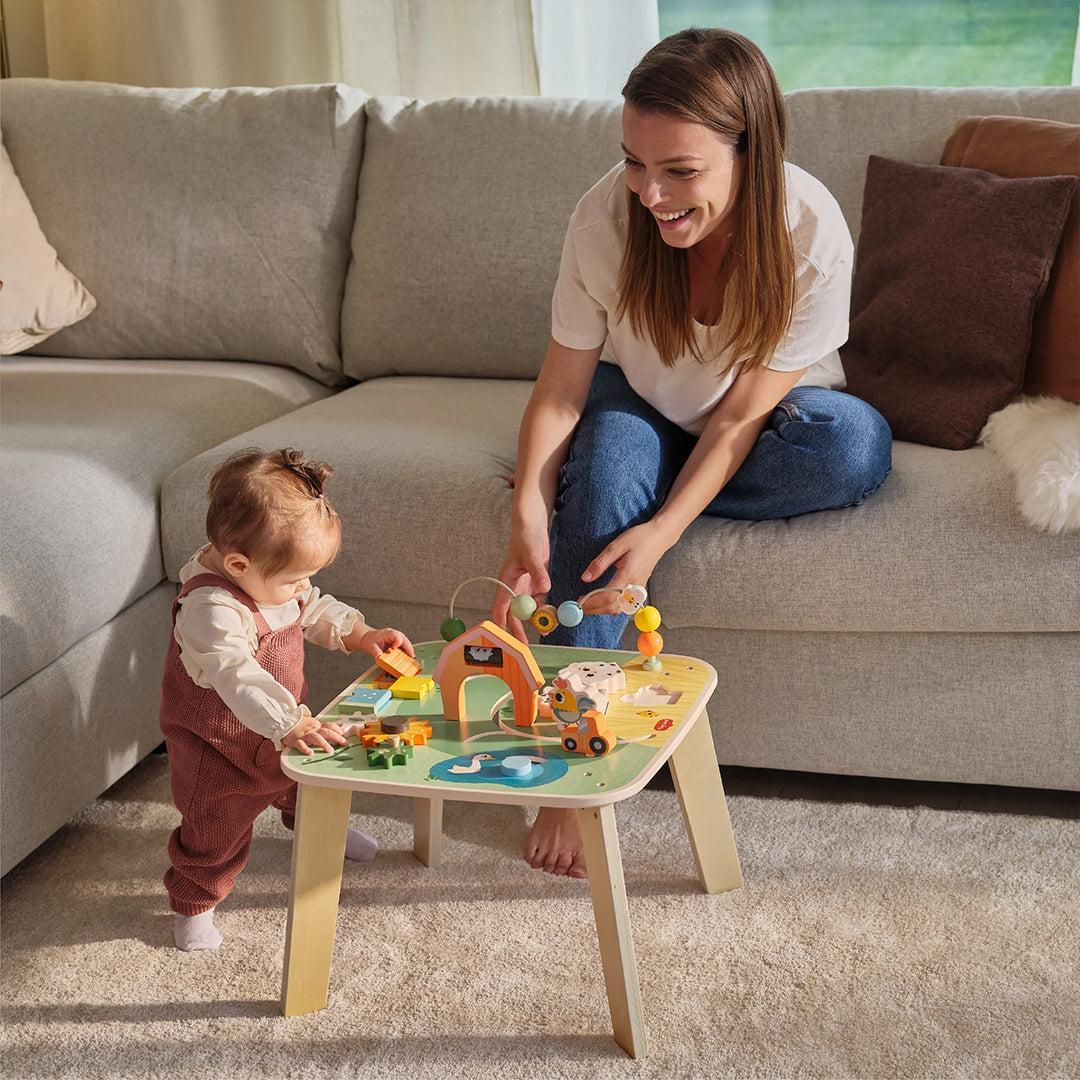 Tiny Love Farmers Funday Wooden Activity Table - Image 2