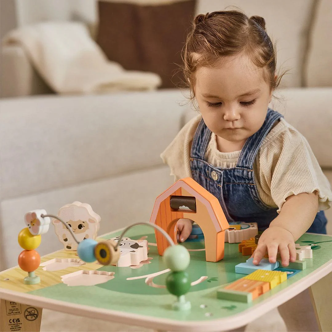 Tiny Love Farmers Funday Wooden Activity Table - Image 6