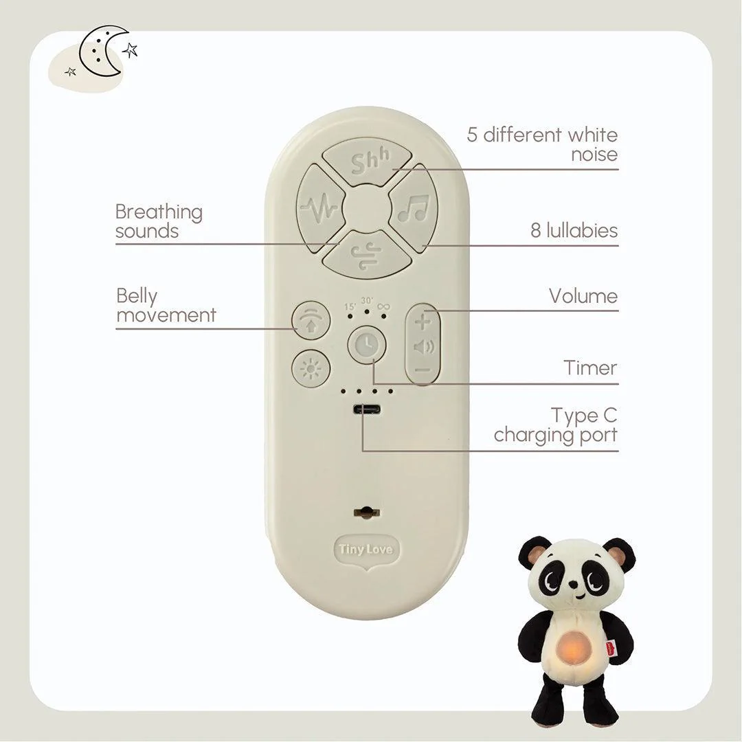 Tiny Love Plush Snuggly Buddy - Black And White - Image 4