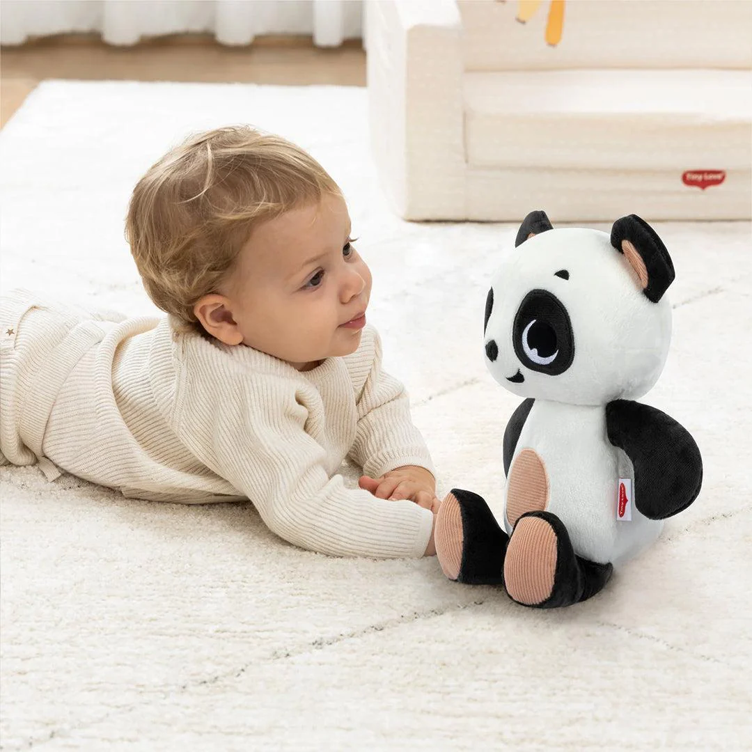 Tiny Love Plush Snuggly Buddy - Black And White - Image 8