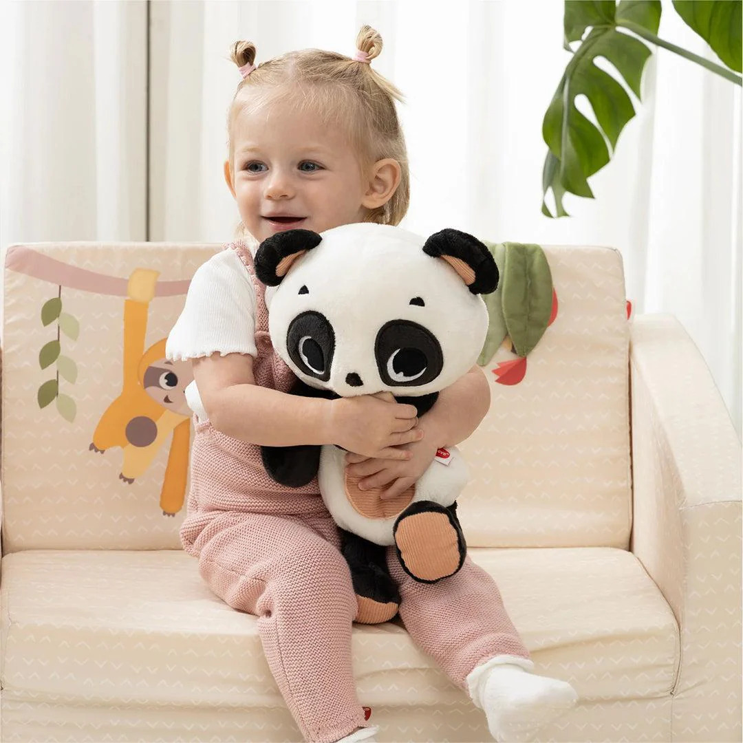 Tiny Love Plush Snuggly Buddy - Black And White - Image 9